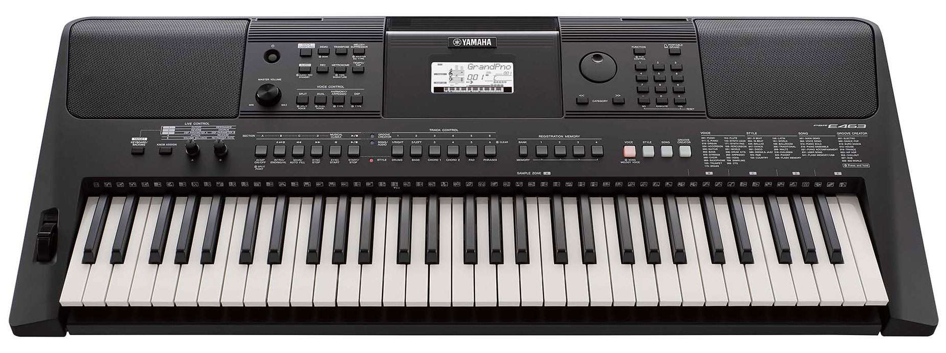 Синтезатор YAMAHA PSR-E463 купить по цене 29 990 руб. руб. в  интернет-магазине Effect-sound.ru