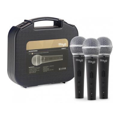 Вокальный комплект микрофонов stagg sdm50-3
