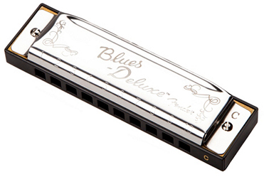 Губная гармошка FENDER Blues Deluxe Harmonica C от нашего магазина