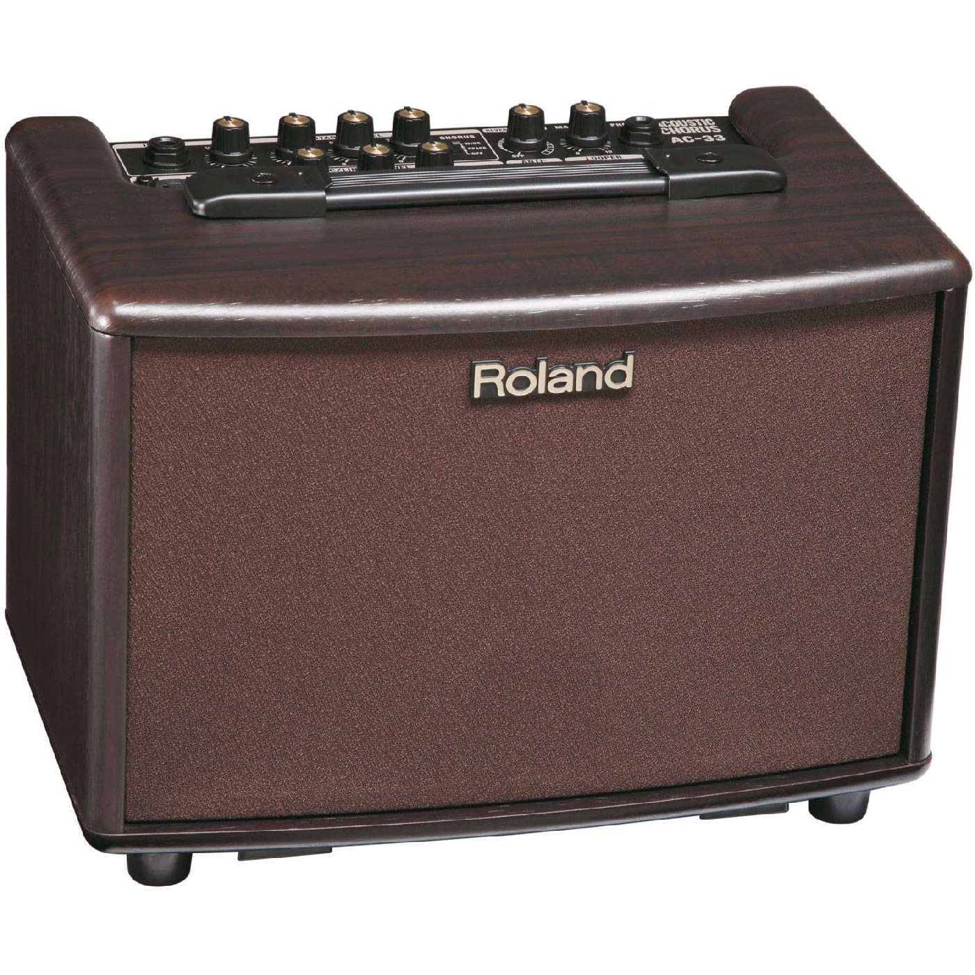 Комбик для акустической гитары ROLAND AC-33-RW купить по цене 37 990 руб.  руб. в интернет-магазине Effect-sound.ru