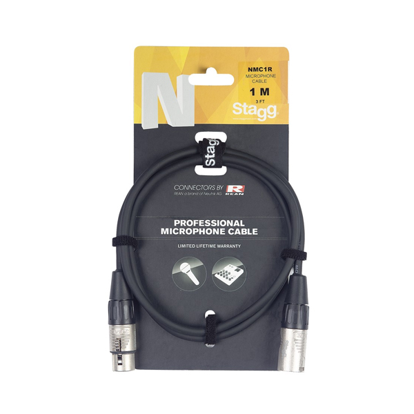 Микрофонный кабель STAGG NMC1R