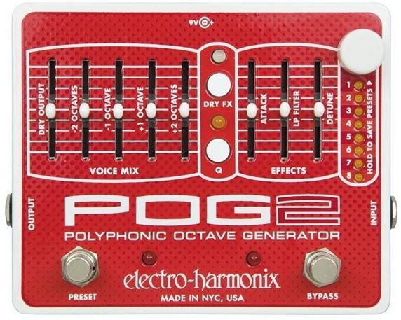 Гитарная педаль ELECTRO-HARMONIX POG2