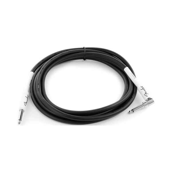 Гитарный кабель FENDER 10 ANGLE INSTRUMENT CABLE BLACK