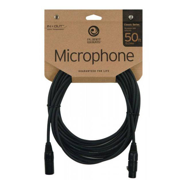 Микрофонный кабель PLANET WAVES PW-CMIC-50