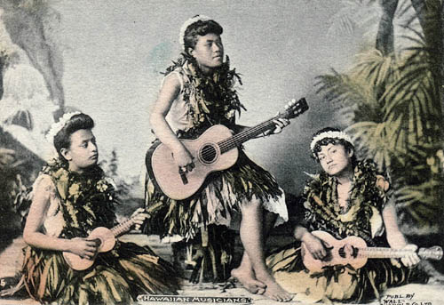 гавайские музыканты
