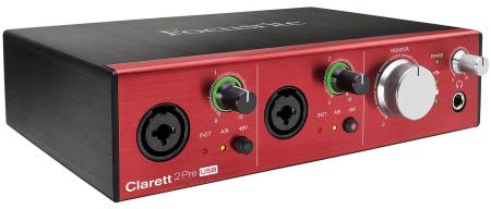 USB интерфейс FOCUSRITE Clarett 2Pre USB