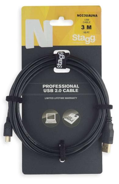 USB 2.0 5 кабель STAGG NCC3UAUNA