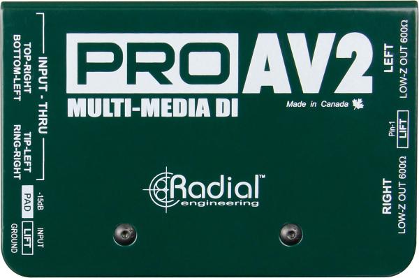 Директ-бокс RADIAL PRO-AV2