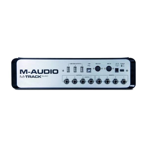 Аудиоинтерфейс M-AUDIO M-TRACK QUAD