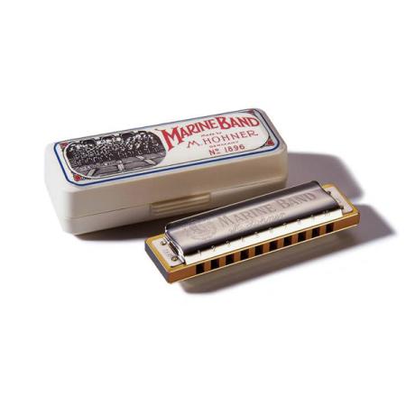 Губная гармошка HOHNER MARINE BAND 1896/20 F от нашего магазина