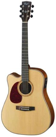 Леворукая акустическая гитара CORT MR710F-NS LH