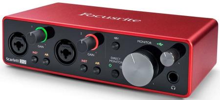 Аудиоинтерфейс FOCUSRITE SCARLETT 2I2 3rd Gen