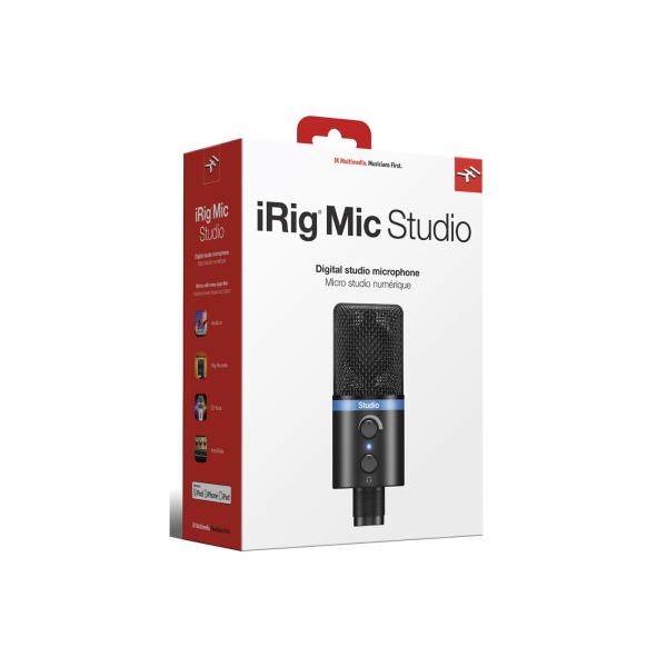 USB-микрофон IK MULTIMEDIA iRig Mic Studio Black