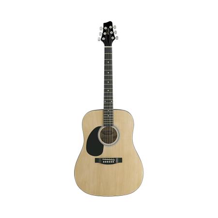 Леворукая акустическая гитара STAGG SW201LH-N