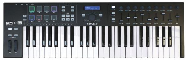 MIDI-контроллер ARTURIA KeyLab Essential 49 Black Edition