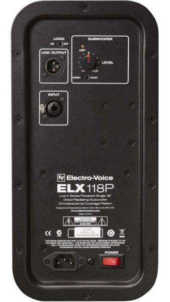 Сабвуфер активный ELECTRO-VOICE ELX118P
