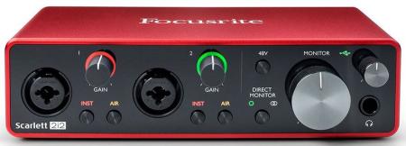 Аудиоинтерфейс FOCUSRITE SCARLETT 2I2 3rd Gen