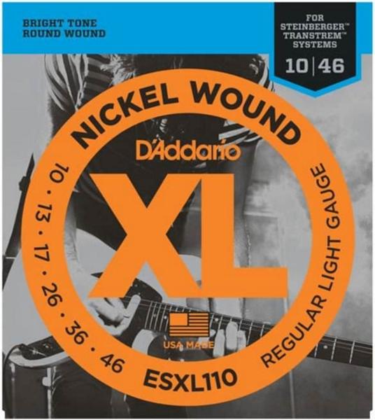 Струны D'ADDARIO ESXL110