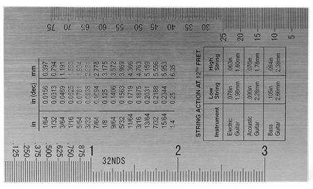 Измеритель высоты струн PLANET WAVES SHG-01