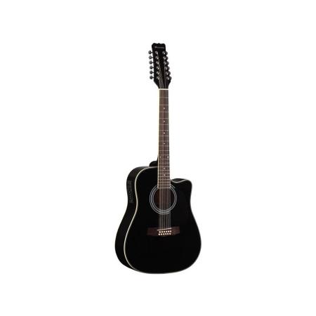 12-ти струнная электроакустическая гитара MARTINEZ FAW-802-12CEQ B