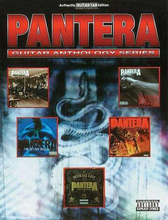 HAL LEONARD GTRBK PANTERA GUITAR ANTHOLOG