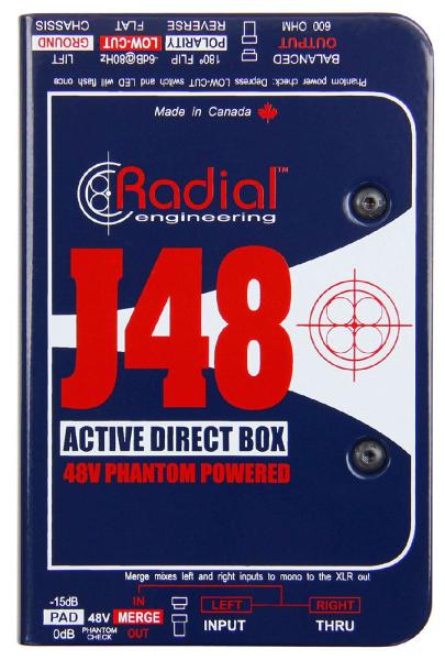 Директ-бокс RADIAL J48 (MK2)