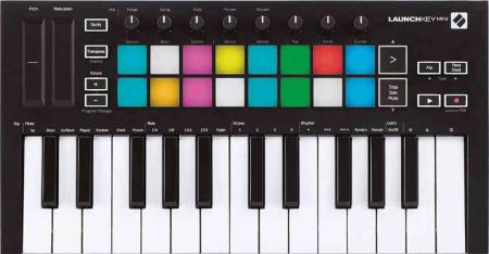 MIDI-контроллер NOVATION LAUNCHKEY MINI MK3