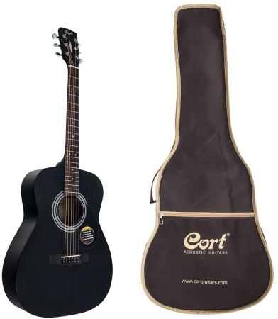 Акустическая гитара CORT AF 510-BKS W_BAG