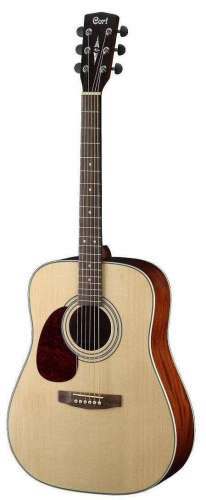 Леворукая акустическая гитара CORT EARTH 70 LH NS